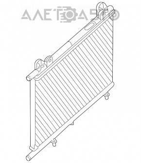 Радиатор инвертера Nissan Pathfinder 13-20 hybrid