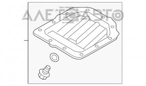 Palet de ulei Hyundai Veloster 12-15 1.6 nou neoriginal METZGER