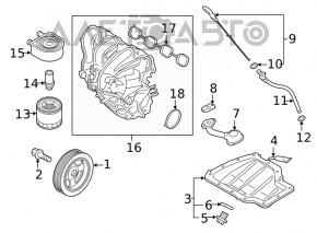 Palet motor HYUNDAI SONATA 15-19 1.6t