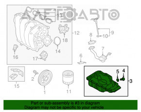 Palet ulei Hyundai Tucson 16-20 nou OEM original