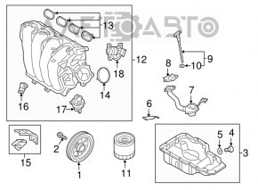 Palet ulei Hyundai Tucson 16-20 nou OEM original