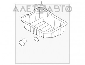 Palet ulei Hyundai Santa FE Sport 13-18 2.4 G4KJ nou OEM original