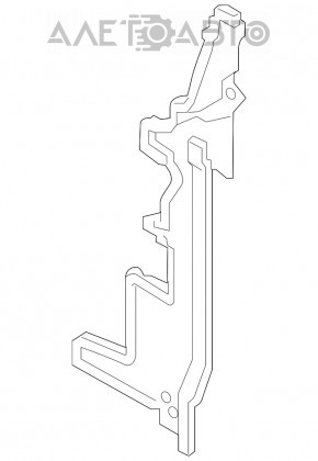 Grila radiatorului dreapta Nissan Rogue Sport 17-19