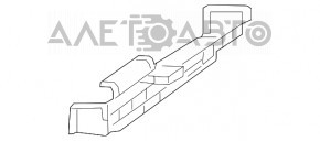 Grila radiatorului superioara Infiniti QX50 19-