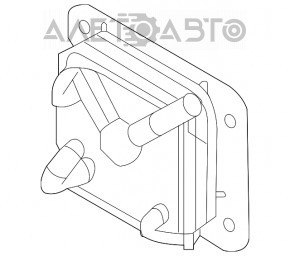 Radiator de ulei pentru cutia de viteze automată Nissan Altima 13-18