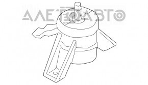 Pernele motorului dreapta Hyundai Sonata 15-19 2.4