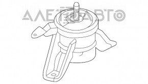 Suport motor dreapta Hyundai Sonata 15-17 1.6T nou original OEM