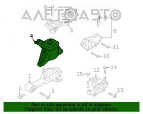 Perna motorului dreapta Hyundai Sonata 20- 2.5 nou OEM original