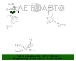 Suport motor dreapta pentru perna Hyundai Elantra AD 17-20 2.0 automat