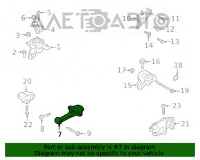 Подушка двигателя передняя Hyundai Santa FE 19-20 2.4