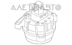 Pernele motorului dreapta BMW 5 F10 10-17 3.0T RWD nou neoriginal FEBI