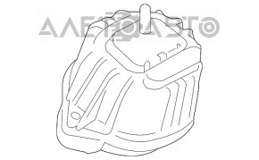 Подушка двигателя правая BMW X3 F25 11-17 2.0T новый OEM оригинал