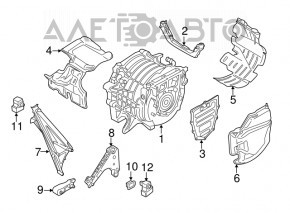 Опора подушки двигателя левая BMW i3 14-21