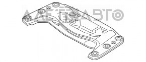 Траверса КПП BMW 5 F10 11-16 3.0T RWD