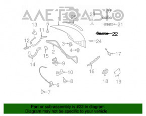 Emblema inscriptionată "4 MATIC" pentru capacul portbagajului Mercedes W211.