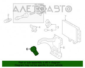 Senzor de detonare Nissan Rogue 17-19 2.5