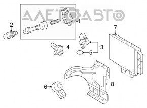 Senzor de detonare Nissan Rogue 17-19 2.5