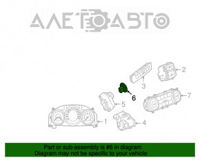 Кнопка start/stop Infiniti QX30 17-