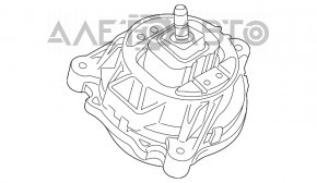 Suport motor dreapta BMW F30 17-18 rwd B46 nou original OEM