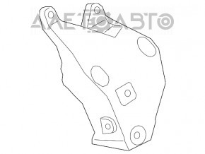 Suportul stâng al motorului BMW 5 G30 17-23 2.0T RWD