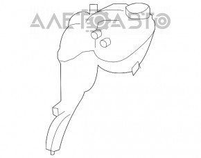 Vas de expansiune pentru racire Mercedes W221 nou original OEM