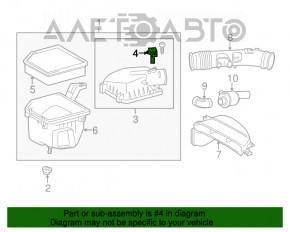 Contor de aer pentru Lexus NX200t NX300 NX300h 15-21