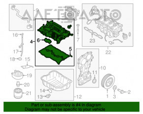 Capac supapă Kia Sorento 16-19 2.4