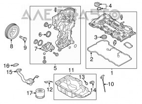 Capac supapă Hyundai Tucson 16-20