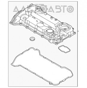 Крышка клапанная Hyundai Sonata 20- 2.5