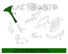 Катушка зажигания Nissan Altima 13-18 2.5