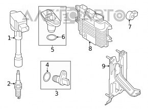 Bobina de aprindere Nissan Sentra 20-