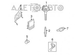 Bobina de aprindere pentru Infiniti G37 4d 08-14