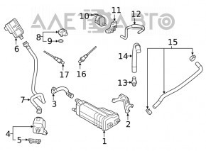 Senzor de hartă pentru Subaru Outback 20-