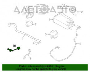 Sonda lambda pentru al doilea Subaru Forester 14-18 SJ 2.0