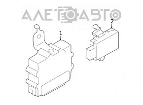 Fuel Pump Driver Module Subaru Forester 14-18 SJ 2.0