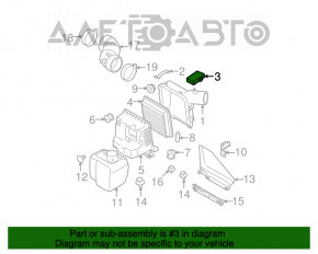 Contor de aer pentru Subaru Forester 08-13 SH