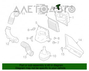 Contor de aer pentru Subaru Forester 14-18 SJ 2.0