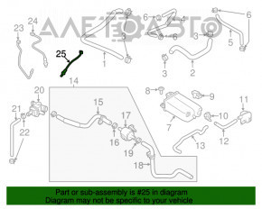 Sonda lambda a doua pentru Nissan Rogue 21-22 2.5