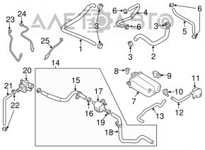 Sonda lambda a doua pentru Nissan Altima 19- awd 2.5