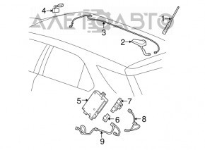 COMMUNICATION BLUETOOTH MODULE Chevrolet Equinox 10-17