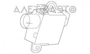 Ventilatorul de răcire al computerului Cadillac ATS 13-