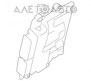 Blocul ECU al motorului Subaru Outback 20-