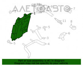 Blocul ECU al motorului Subaru Outback 20-