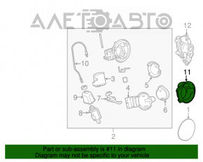 Capacul capacului rezervorului de combustibil Chevrolet Volt 11-15