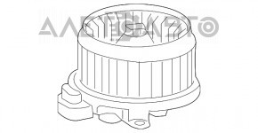 Motorul ventilatorului de încălzire Cadillac ATS 13-