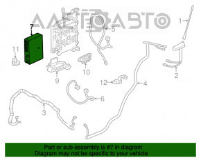 MODUL DE COMUNICARE BLUETOOTH PENTRU CALCULATORUL CHEVROLET VOLT 11-15