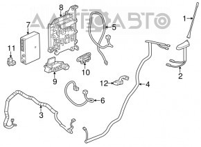 MODUL DE COMUNICARE BLUETOOTH PENTRU CALCULATORUL CHEVROLET VOLT 11-15