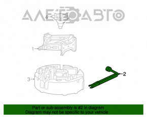 Ключ балонный гаечный Chevrolet Impala 14-20