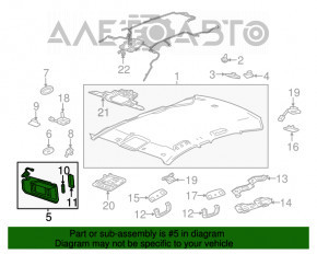 Capota stângă a Cadillac ATS 13 - gri