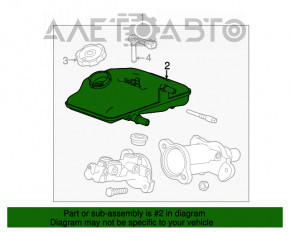 Rezervorul de combustibil pentru Chevrolet Volt 11-15